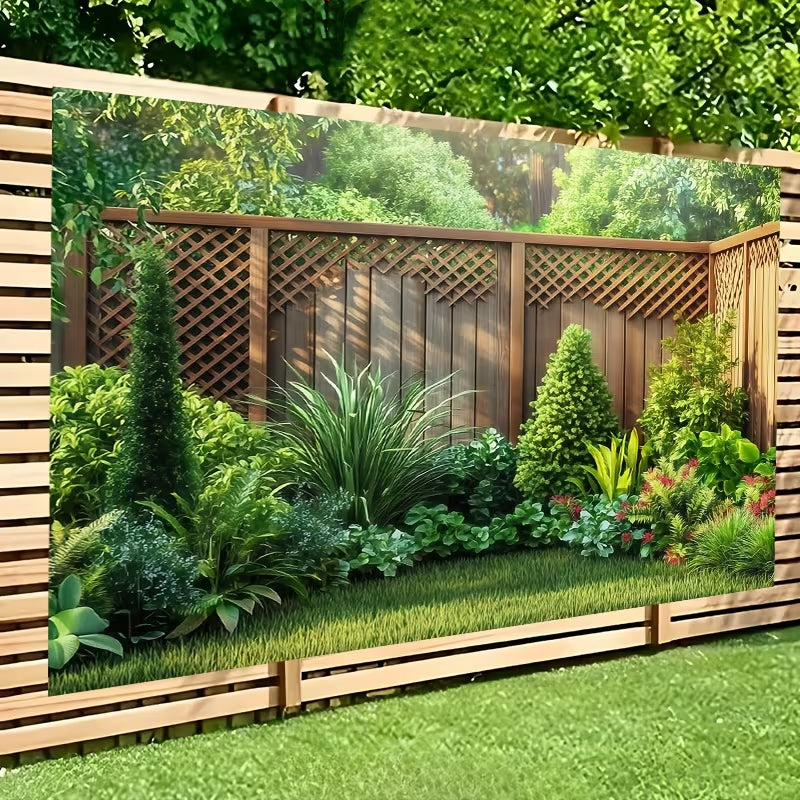 🌲🌸 Gjør hagen din om til en fortryllet skog – ett banner, uendelig skjønnhet! ✨