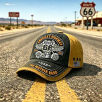 🏍️Casual baseballcap med retro-motiv fra US Route 66 i anledning 100-årsjubileet