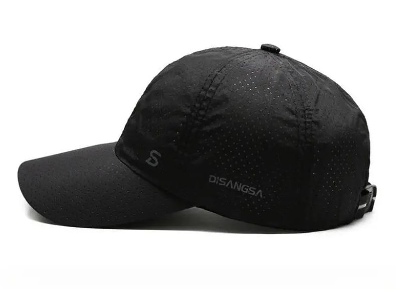 Baseballcap med hurtigtørkende UV-beskyttelse – Pustende, justerbar unisex-cap