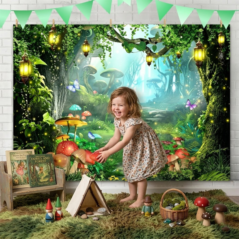 🌲🌸 Gjør hagen din om til en fortryllet skog – ett banner, uendelig skjønnhet! ✨
