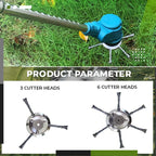 🔥 Utskiftbart skjærehode til gressklipper/trimmer – skjærehode i stål til gressklipping 🌿✂️⚙️