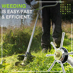 🔥 Utskiftbart skjærehode til gressklipper/trimmer – skjærehode i stål til gressklipping 🌿✂️⚙️