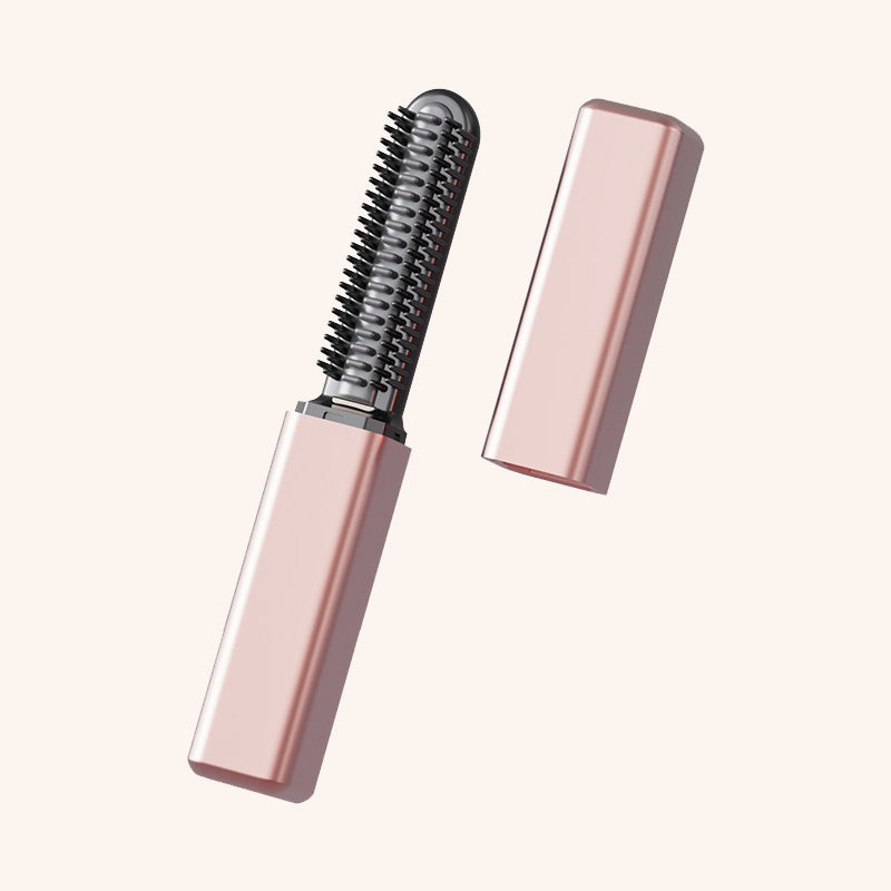 💇 Kompakt trådløs varmekam – en praktisk hjelper til styling av pannelugg!