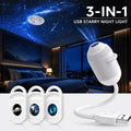 ✨ Plug-and-Play HD-stjerneprojektor