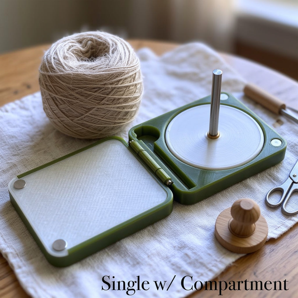 🧶Bærbar garnholder til hekling og strikking