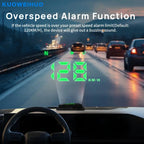🔥🔥Head-up-display, bil-GPS, digitalt hastighetsmåler