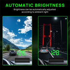 🔥🔥Head-up-display, bil-GPS, digitalt hastighetsmåler