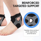 ⏳40% OFF Today ⏰ Adjustable Elastic Ankle Brace 🦶 Comfortable Support for Sports, Walking & Daily Use