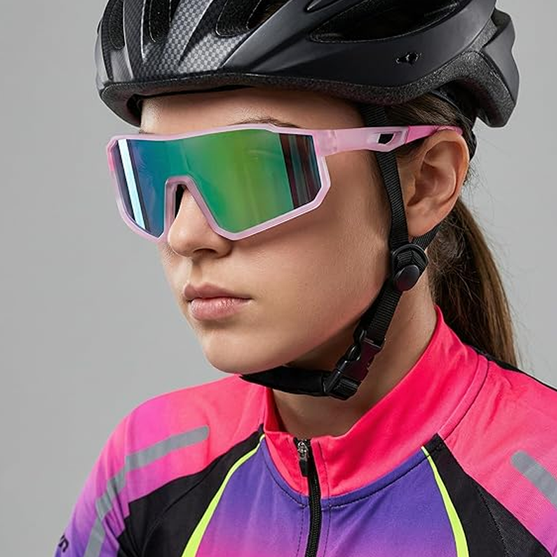 🎉 2026-tilbud — Over 96 000 solgt! 🕶️ Polariserte sportsolbriller for menn og kvinner – UV400 og fargerike speilglass 🏃