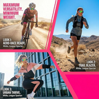 🎉 2026-tilbud — Over 96 000 solgt! 🕶️ Polariserte sportsolbriller for menn og kvinner – UV400 og fargerike speilglass 🏃